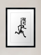 Tiki Run Framed Art Print