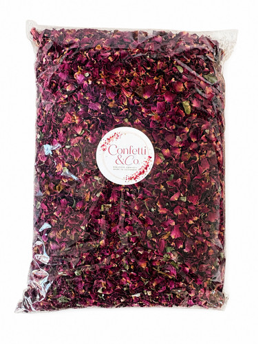 Rose petal wedding confetti - 3l,