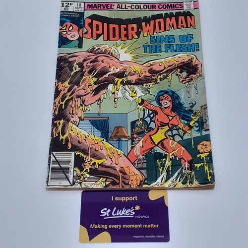 1979 marvel comic spider - comic, spider-woman