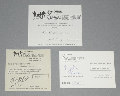 Beatles original fan club - beatles,