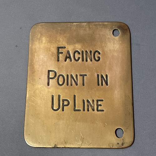 Midland railway brass - railway, lever