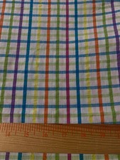 Vintage cotton seersucker