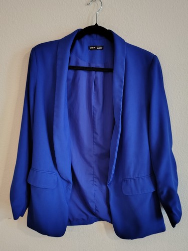 Shein royal blue open - shein,