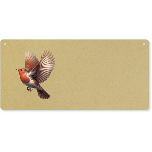 Robin flying large wooden - 'robin, flying'