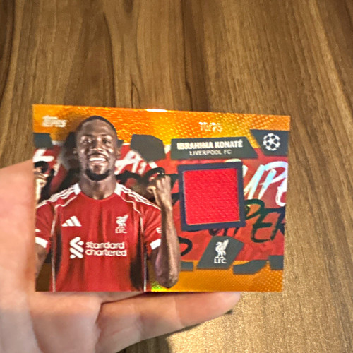 Topps ibrahima konaté - topps,