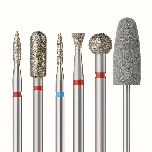 6pcs diamond nail - diamond,