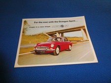 MG MGB GT 1965-1969 UK Market Sales Brochure 