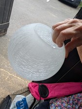 (Item70) Crackled Glass Replacement Shade