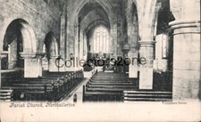 1904 Northallerton Parish Church Printed Postcard Posted Stamp removed