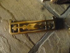 SOLID BRASS APPRENTICE PIECE FIRE FENDER MINITURE
