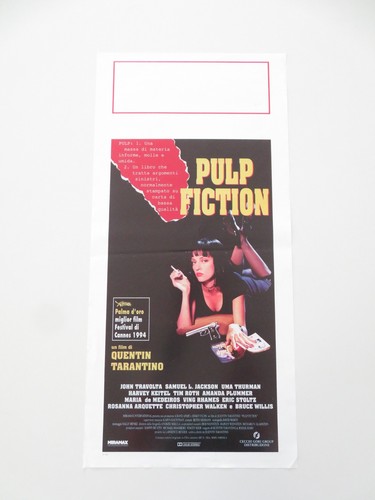 Pulp fiction italian locandina - italian,
