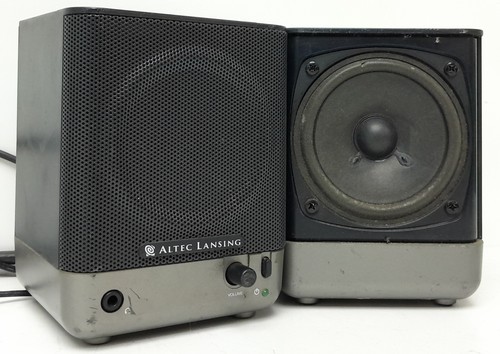 Altec lansing amplified - altec, side
