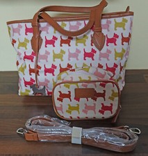 Radley Hand bag With Matching Make Up / Purse 