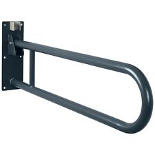 85cm CROYDEX Folding Hinged Bathroom Safety Hand Rail Grab Bar Support Drop Down