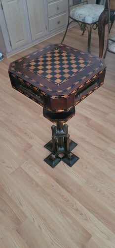 Game table chess antique - -,