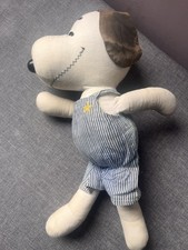 Vintage Cloth Rag Doll Snoopy