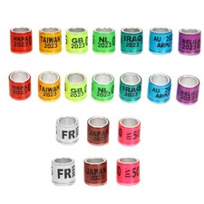 100Pcs Bird Identification Leg