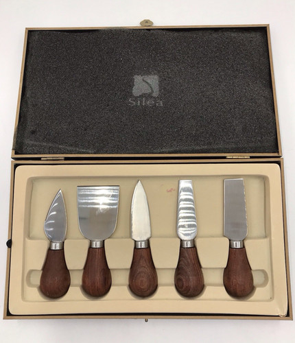 Boxed set cheese knives - set,