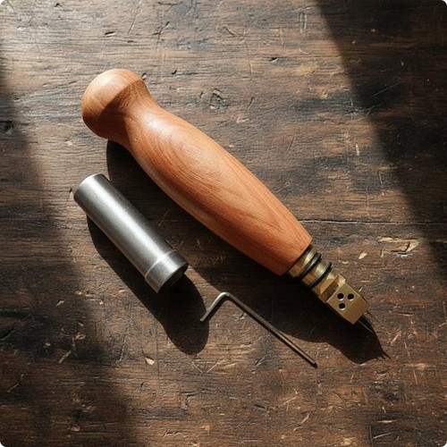 Piano voicing tool wood - voicing, handle