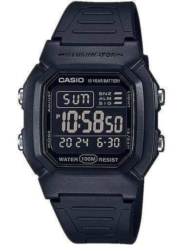 Wristwatch casio 800h 1b - wristwatch, w-800h-1b