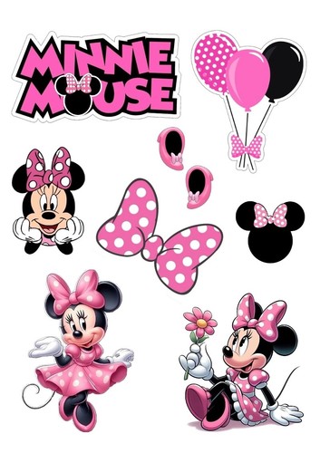 Minnie mouse inspired edible - minnie,