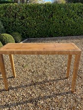 Vintage Oka Rattan Console