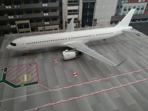 Airbus a321neo blank bk1017 - airbus,