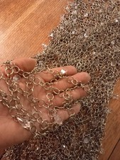 Chain Mail And Crystal Top Uk