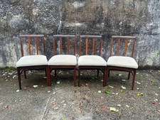 Set Of 4 Teak Mid-Century