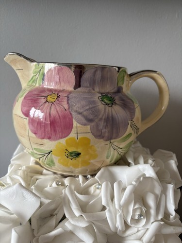 Vintage arthur wood floral jug - arthur,