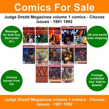 Judge Dredd Megazines volume 1 comics - Choose issues - 1991 1992