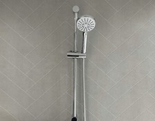 Stone Grey Chevron 1000mm PVC