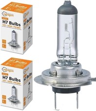 2 x H7 Bulbs (477/499) 12v 55W PX26d Headlight Halogen Bulb For Ford Focus MK1