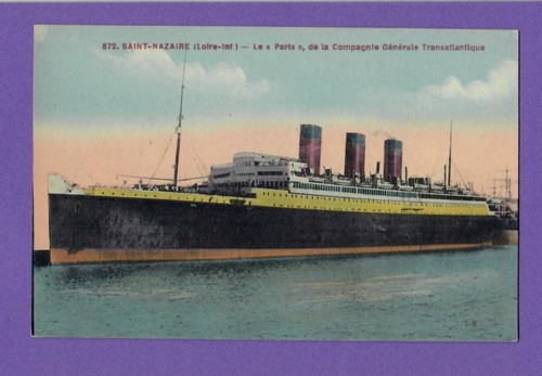 Ocean ship paris vintage - ocean,