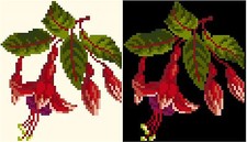 Berlinwork Fuchsia flower