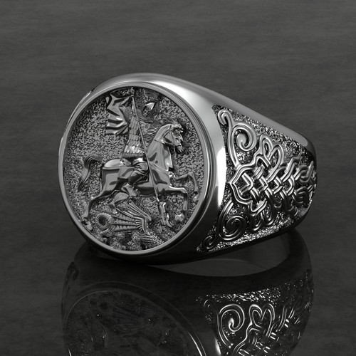 Men ring wax patterns - ring,