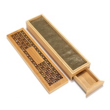Bamboo incense stick holder - bamboo,