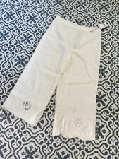 Zara White Linen Blend