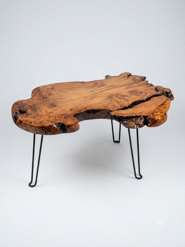 Cedar coffee table 68cm tree - cedar,