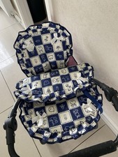 Dolls Small Navy Pram Set