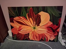 Large Hand Painted Floral