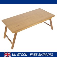 Bamboo Folding Coffee Table Low Table Laptop Foldable End Table Japanese Style