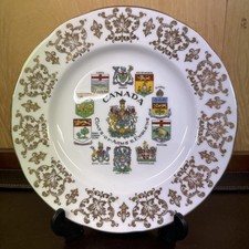 Paragon China Decorative Plate The Canada Coats of Arms & Emblems  20cm (543a)