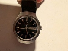 Vintage Mens Timex Q Quartz