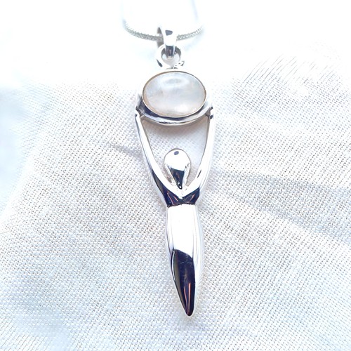 Moonstone goddess dainty - moonstone,