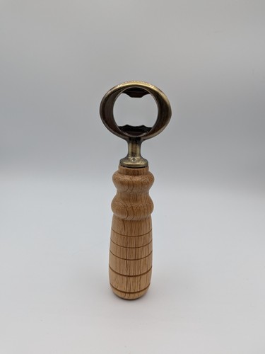 Hand made wooden - hand, opener