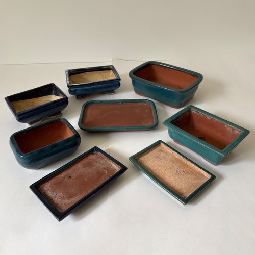 Bonsai pots 3 drip - pots,