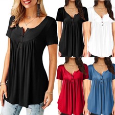 Womens Plus Size Summer Tunic