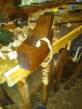 Antique wooden  smoothing