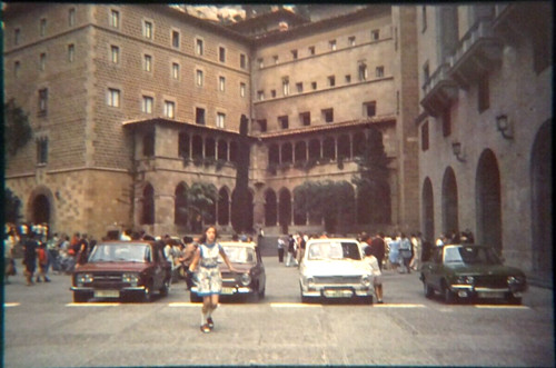 Old 35mm slide street - 35mm, scene